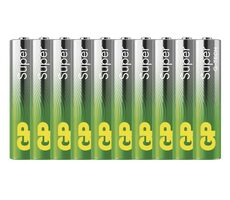 GP Alkalická baterie Super AAA (LR03) 10ks