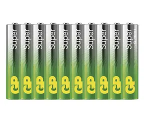 GP Alkalická baterie Super AAA (LR03) 10ks