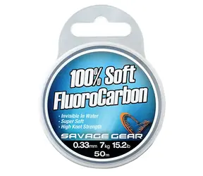 Savage Gear Vlasec Soft Fluoro Carbon 35m 0,39mm 9,4kg 21lb