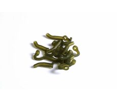 RidgeMonkey Rovnátko Connexion Mini D-Rig Kickers Small Weed Green 10ks