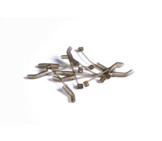 RidgeMonkey Rovnátko Connexion D-Rig Kickers Small Organic Brown 10ks