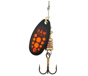 Effzett Třpytka Standard Spinner 12g Velikost 5 Black Red