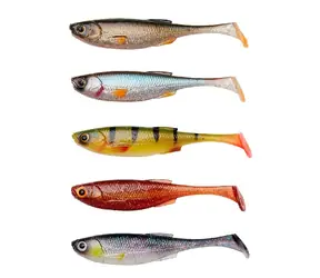 Savage Gear Gumová nástraha Craft Shad 8,8cm 4,6g Clear Water Mix 5ks