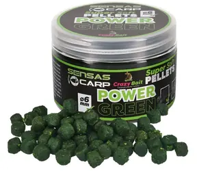 Sensas Pelety Super Soft Pellets Power Green 60g 6mm