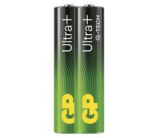 GP Alkalická baterie Ultra Plus AAA (LR03) 2ks