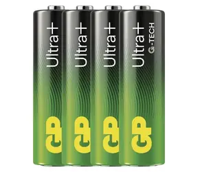 GP Alkalická baterie Ultra Plus AA (LR6) 4ks