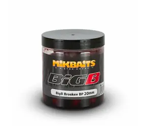 Mikbaits Boilies v dipu BiG BigB Broskev Black pepper 250ml 20mm