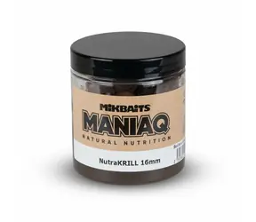 Mikbaits Boilies v dipu ManiaQ NutraKRILL 250ml 16mm