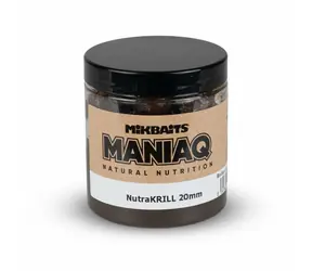 Mikbaits Boilies v dipu ManiaQ NutraKRILL 250ml 20mm