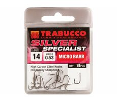 Trabucco Háček Silver Specialist Velikost 16 15ks