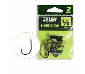 Zfish Háček Carp Hooks Z-659 Velikost 6 10ks