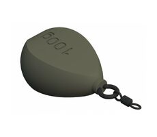 Suretti Olovo kaprové ploché s očkem a obratlíkem 160g Barvené 5ks