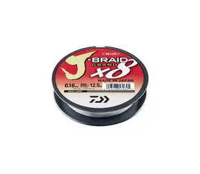 Daiwa Šňůra J-Braid Grand X8 Gray-Light 135m 0,20mm 16kg