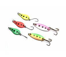 Ron Thompson Sada třpytek Trout Pack 1 2-4g 5ks + Lure Box