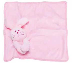 Karlie Vzor králíček Růžová 32cm / Mazlící dečka pro štěňata 