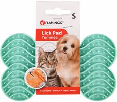 Flamingo Yummee Lízací podložka zelená / velikost S 