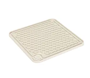 Beeztees Gumová lízací podložka šedá 20cm