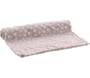 Flamingo Dario Fleecová deka packy béžová 200x150cm