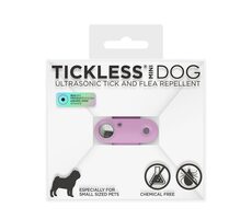 TICKLESS Mini dog Fialová / Nabíjecí ultrazvukový odpuzovač klíšťat a blech 