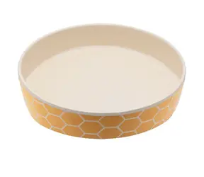 BeCoThings BecoBowl - Bambusová - honeycomb / Miska pro kočku