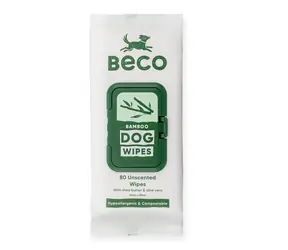 BeCoThings Beco čisticí ubrousky pro psy (kokosová vůně) 80ks 