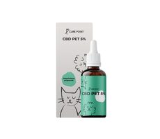 Cure Point CBD PET 5% Olej pro psy 10ml / bez příchuti 
