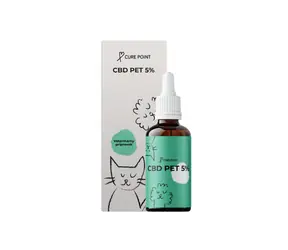 Cure Point CBD PET 5% Olej pro psy 10ml / bez příchuti 