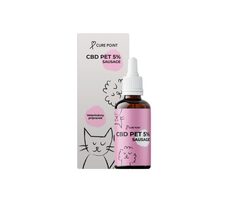 Cure Point CBD PET 5% Olej pro psy Sausage 10ml / s příchutí klobásy 