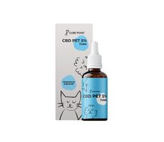 Cure Point CBD PET 5% Olej pro psy Tuna 10ml / s příchutí tuňáka 