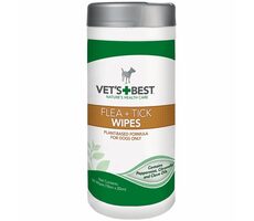 Vet's Best Utěrky proti blechám a klíšťatům / 50 ks
