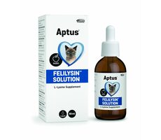 Aptus Felilysin Solution 50ml / Doplňkové krmivo pro kočky / L-lysom ve formě roztoku