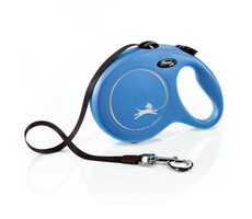 Flexi New Classic L 8m/50kg modrá / Vodítko