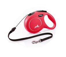 Flexi New Classic M 8m/20kg červená / Vodítko
