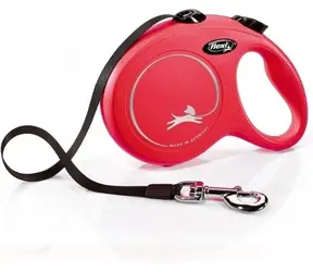 Flexi New Classsic XS 3m/12kg červená / Vodítko