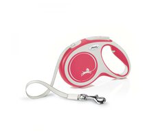 Flexi New Comfort M 5m/25kg červená / Vodítko