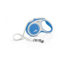 Flexi New Comfort S 5m/15kg modrá / Vodítko 