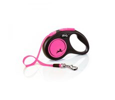 Flexi New Neon S 5m/15kg růžová / Vodítko