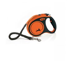 Flexi Xtreme M 5m/35kg oranžová / Vodítko