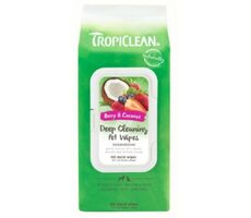 Tropiclean hloubkové čisticí ubrousky 100ks