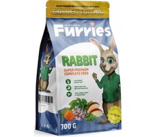 Furries Extrudované Granule Králík Adult 700g / Krmivo pro hlodavce