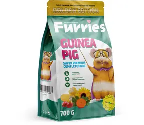 Furries Extrudované Granule Morče 700g / Krmivo pro hlodavce