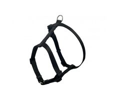 Huhubamboo Postroj pro psy černá / 56-94cm