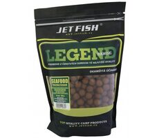 Jet Fish Boilie Legend Seafood + Švestka/Česnek 1kg 24mm