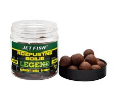 Jet Fish Rozpustné boilie Legend Kořeněný tuňák + Broskev 250ml 20mm