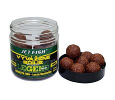 Jet Fish Vyvážené boilie Legend Bioenzim Fish + Losos/Asafoetida 250ml 20mm