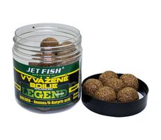 Jet Fish Vyvážené boilie Legend Bioliver + Ananas/N-Butyric 250ml 20mm