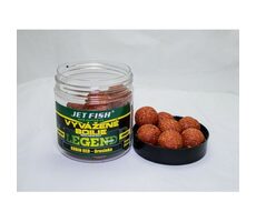 Jet Fish Vyvážené boilies Legend Range Robin Red + Brusinka 250ml 24mm