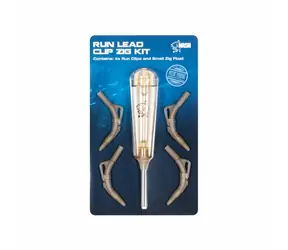 Nash Sada na montáž Run Lead Clip Zig Kit 4ks