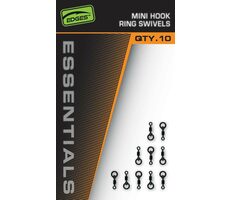 FOX Obratlík Edges Essentials Mini Hook Ring Swivels 10ks