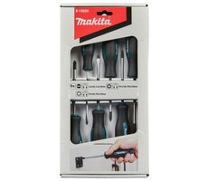 Makita E-13524 Sada šroubováků 6ks / PH1/PH2/PZ1/PZ2/SL4/SL5.5